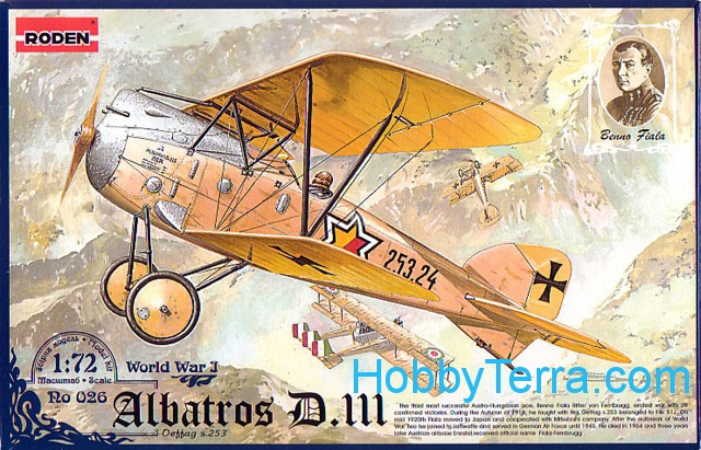 Roden  026 Albatros D.III (Oeffag) series 253
