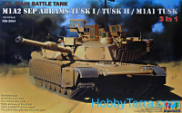M1A2 SEP Abrams Tusk I/Tusk II/M1A1 Tusk (3 in 1)