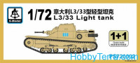 L3/33 Light tank (2 model kits in the box)