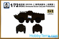 BRDM-2 armoured scout car, late prod. (2 model kits in the box)