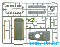 S-model  PS720041 BMP-1 Infantry fighting vehicle (2 model kits in the box)