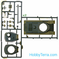 S-model  PS720062 IS-2 tank model 1944 ChKZ (2 model kits in the box)