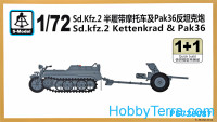 Sd.Kfz.2 & Pak36 (2 model kits in the box)