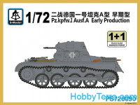 Pz.Kpfw.I Ausf.A, early prod. (2 sets in the box)
