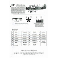 South Front  72001 Decal for aircraft U-2 (PO-2) 1/72