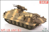 MT-LB 6M1B3 Soviet armored prime-mover