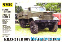 Kraz-214B Soviet Army truck