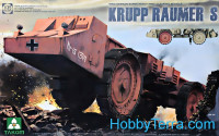 WWII German Super Heavy Mine Clearing Vehicle "Krupp Raumer S"
