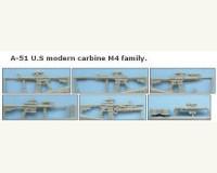 U.S. modern carbine M4 family