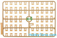 Tristar  35053 Tracks for Pz.38(t) family "Lighter Cast Kettenglieder"