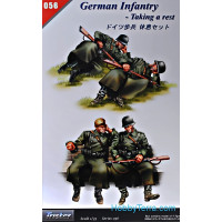 German infantry - Taking a rest