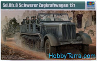 Sd.Kfz.8 Schwerer Zugkraftwagen 12t tractor