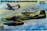U.S. A-37B Dragonfly ground-attack aircraft