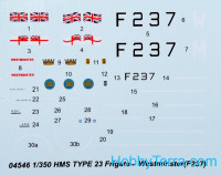 Trumpeter  04546 HMS Type 23 frigate - Westminster ( F-237)