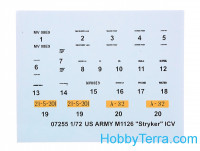 Trumpeter  07255 U.S. Army M1126 "Stryker" ICV