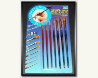 Modelling Brush Set (4 Flat Brushes & 3 Point Brushes)