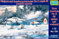 Pe-2 Soviet dive bomber (serie 55), ski variant