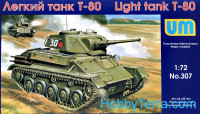 T-80 Soviet light tank
