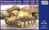 Sd.Kfz. 140/1-75 WWII German reconnaissance tank