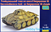 Reconnaissance tank on Bergepanzer 38 chassis