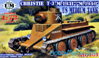 Christie T-3 tank