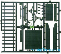 UMmt  674 Armored platform "Tank destroyer" (as part of the German armored train)