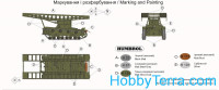 UMmt 710 Plastic model kit ST-26 sapper (bridge) tank, rubber tracks
