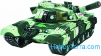 Tank T-90 paper model (Snap fit)