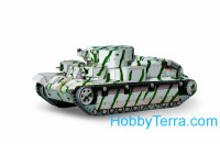 Tank T-28 paper model (Snap fit)