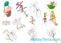 Umbum 181 Windmill, paper model