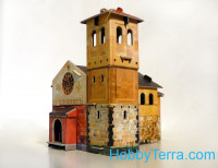 Medieval town: Chapel, paper model