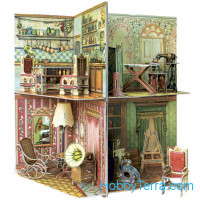 Umbum 291-04 Rumboks for the collection of a set of furniture "Kitchen", paper model