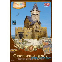Umbum 294 Game Set. "Medieval City" - Hunting Lodge, paper model