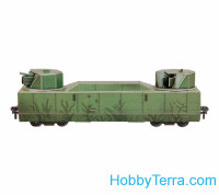 Armored train NTUC-42, paper model