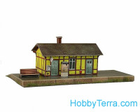 Umbum 312 Station "Aufhausen", paper model