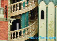Umbum 343 Game set "Doll's House III", paper model - Snap Fit
