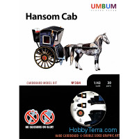 Hansom Cab, cardboard kit