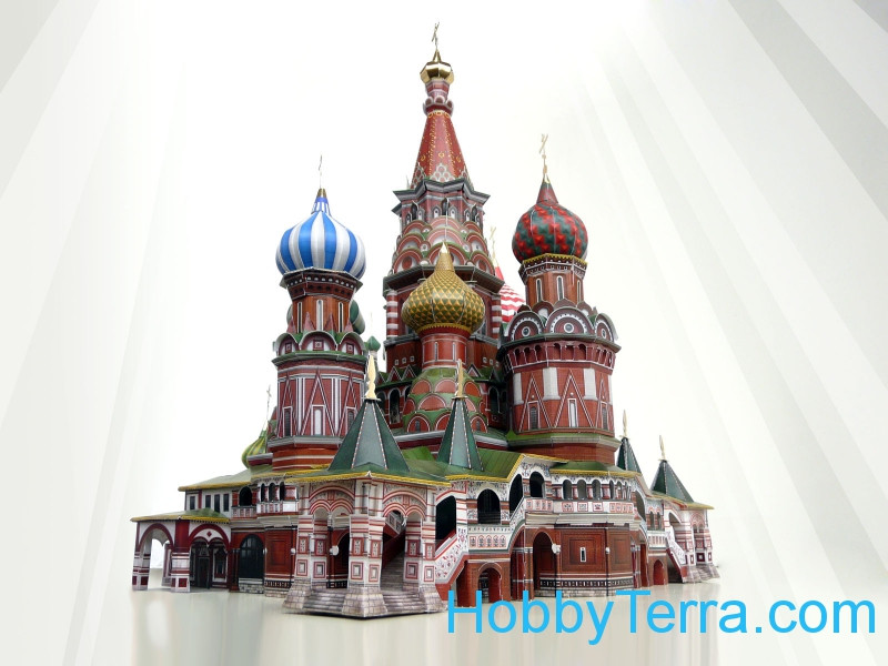 Paper Modeling №64 Moscow Kremlin Troitskaya and Kutafya Towers Paper Kit 1/250 