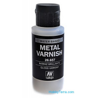 Gloss metal varnish, 60ml