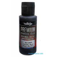 Premium Color 60ml. Metallic Black