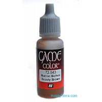 Game Color 17ml. 043-Beasty brown