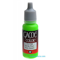 Game Color 17ml. 104-Fluo green