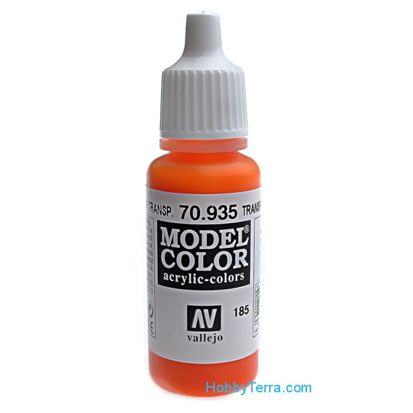 Vallejo Model Color acrylic paint - 70.935 Transparent Orange