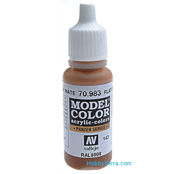 Vallejo Model Color 70.968 Flat Green – 17ml Acrylic Paint, Matte Finish