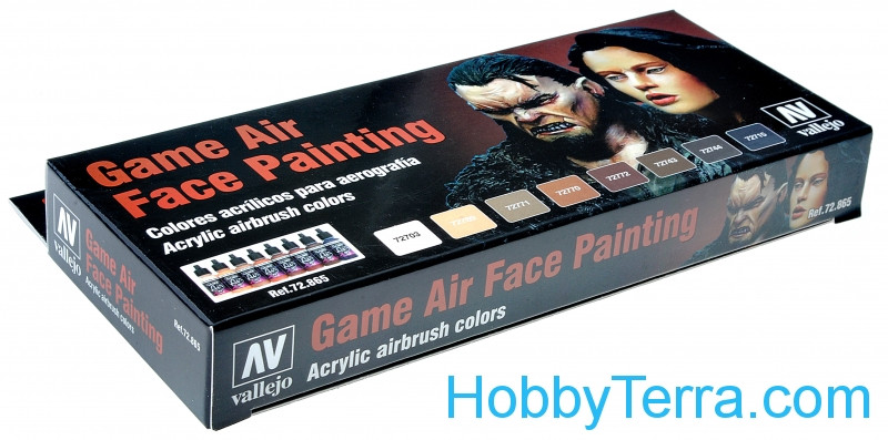 Paint: Vallejo - Paint Sets Game Air Set: Face Painting (by Angel Giraldez)  (8)