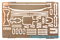 Photo-etched set 1/35 Pioneer tools for BTR-70/80