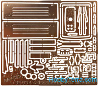 Vmodels  35034 Photo-etched set 1/35 KHD S3000 /SSM Maltuier WWII German army truck, for ICM kit