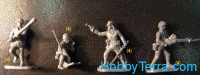 Waterloo 1815 AP022 1:72 figures. WWII Japanese infantry