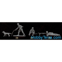 Waterloo 1815 AP027 1:72 figures. WWII U.S. marines, 1943-45