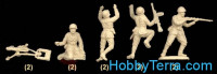 Waterloo 1815 AP034 1:72 figures. WWII Italian infantry, support group